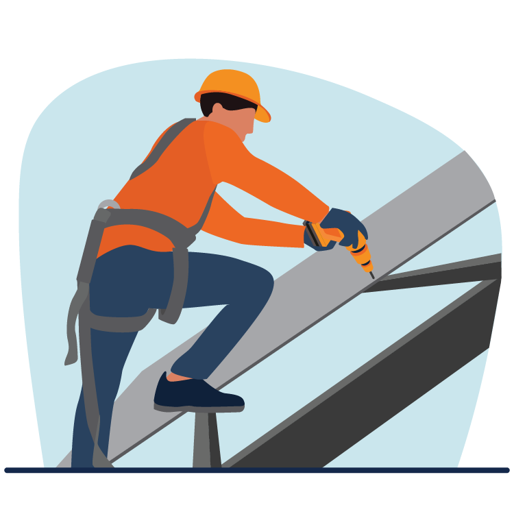 steel worker clipart