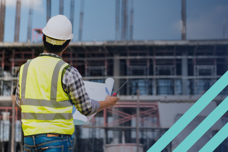 Data center construction site